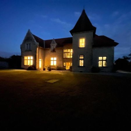 Chambres Au Chateau Du Mouillat Saint-Clair-de-la-Tour Esterno foto