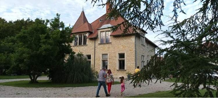 Chambres Au Chateau Du Mouillat Saint-Clair-de-la-Tour Esterno foto